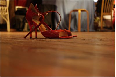 Red Dance Shoes